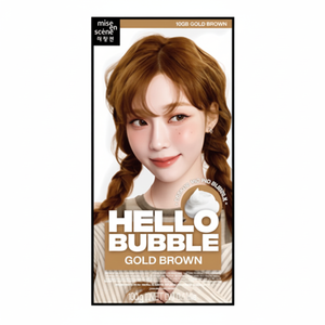 Tinte para el Cabello Hello Bubble Color Marrón Dorado, 1 Unidad con Descuento, Producto Premium para el Cabello - Product Image 1