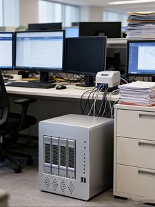 Thùng máy chủ lưu trữ dữ liệu mạng NAS MINI-ITX 4 khay Toploong, sản xuất trực tiếp tại nhà máy, dùng cho gia đình, vỏ máy tính để bàn tự lắp ráp - Product Image 3