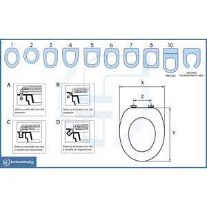 Cubierta de Asiento de Inodoro Roca Nexo Premium Copriwater para la Serie Vaso Nexo - Product Image 3