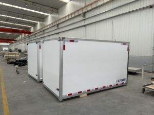 Caisse de camion frigorifique Thermo King pour le transport de <span class=keywords><strong>viande</strong></span>, de fruits, d'eau, panneau sandwich isolé, caisse de camion frigorifique - Product Image 6