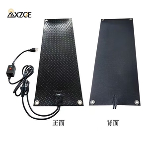 Sistema de alfombrillas calefactoras eléctricas flexibles para exteriores del fabricante 220V/110V almohadilla de fusión de nieve de goma antideslizante para exteriores 25*75cm individual - Product Image 3