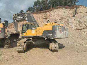 Excavadora sobre orugas multifunción Original usada Volvo EC750D Excavadora KomatsuCATHyundai de alta eficiencia en buenas condiciones a la venta - Product Image 2