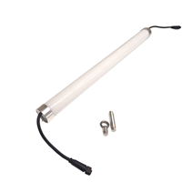 Tubo LED ADS DMX512 de 360 Grados 3D de 1M con Efecto Colorido, Tubo de Píxeles Digitales Programable, Luz de Escenario IP67 DC24V