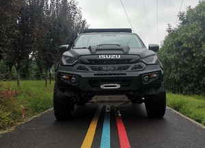<span class=keywords><strong>Directo</strong></span> de fábrica <span class=keywords><strong>Dmax</strong></span> 2021 + Protector de parachoques de acero delantero Piezas de coche Bull Bar Parachoques de coche para ISUZU - Product Image 4