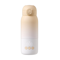 Chauffe-biberon électrique entièrement automatique à température constante pour lait et préparations infantiles, chauffe-lait portable de voyage pour bébés