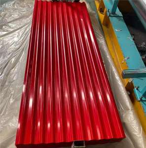 프라임 품질 <span class=keywords><strong>0.3mm</strong></span> 두꺼운 Z10 Z29 아연 도금 강판 골판지 지붕 시트 - Product Image 5