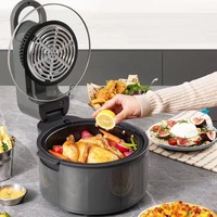 Nouvelle friteuse à air visuel Friteuse électrique tout-en-un de grande capacité à faible teneur en matière grasse