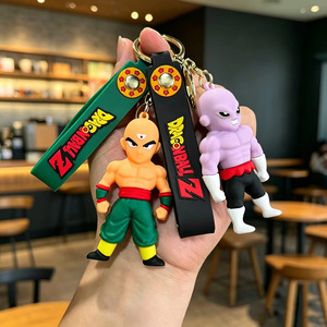 Nouveau <span class=keywords><strong>porte</strong></span>-clés <span class=keywords><strong>Dragon</strong></span> <span class=keywords><strong>Ball</strong></span> style mignon, figurine en silicone, accessoire de voiture et breloque de sac - Product Image 5