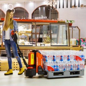 <span class=keywords><strong>1.5T</strong></span> משאית מזרן חשמלית עם מנוע חדש לרדיוס מפנה קטן עבור מלגזות stacker קצה מחסן - Product Image 6