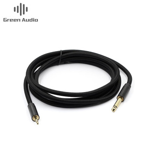 GAZ-CB33 Cable auxiliar de 3,5mm <span class=keywords><strong>a</strong></span> 6,35mm <span class=keywords><strong>Jack</strong></span> de Audio de Cable de 3,5 <span class=keywords><strong>a</strong></span> 6,35 hombre par Barra para guitarra de ajuste amplificador reproductor de Cd - Product Image 2