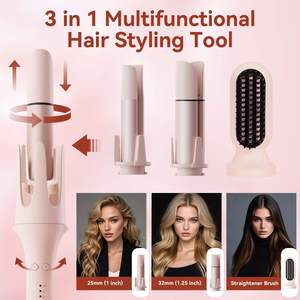 Set de Rizador de Pelo Eléctrico Automático Portátil Giratorio, Kit de Rizador de Pelo, Herramienta de Peinado Doméstica de Plástico, Nuevo - Product Image 2