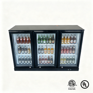 Réfrigérateur <span class=keywords><strong>horizontal</strong></span> compact rétro de haute qualité pour canettes de bière, porte vitrée, refroidissement par air, dégivrage automatique, électronique, en acier inoxydable 2 - Product Image 1