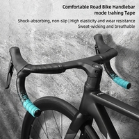 Rutschfestes Zweifarbiges PU+EVA-Verbund 3mm Dickes Stoßdämpfendes Fahrrad-Lenkerband Rennrad-Lenkerumwicklung für Dropbar-Fahrradgriffe