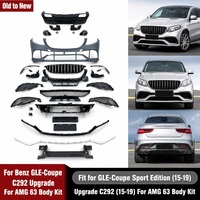 Kit de carrosserie avant et arrière style 63 pour Mercedes Benz Classe GLE C292 2015-2019, kit de conversion, vente en gros