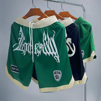 Shorts Personnalisés d'Été en Mesh pour Hommes – Idéaux pour la Gym, le Sport, le Jogging, l'Athlétisme, la Course et le Basketball avec Logo Personnalisable