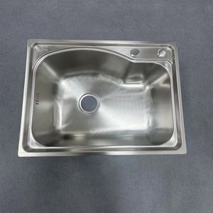 <span class=keywords><strong>Fregadero</strong></span> de cocina <span class=keywords><strong>Teka</strong></span> de un solo tazón de acero inoxidable de alta calidad con dos orificios para grifo de eliminación de residuos no incluido - Product Image 1