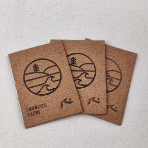 Etiquettes en cuir PU vierges personnalisées à repasser au laser sur étiquettes de vêtement en similicuir au laser Etiquettes principales avec expédition rapide - Product Image 4