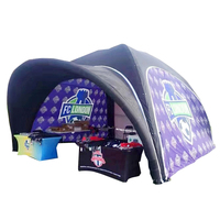 Tente de couverture de voiture gonflable portable Garage de voiture Air Clear Trade Show Tente gonflable Car Wash Tent Carport pour les ventes