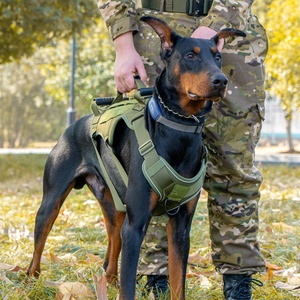 <span class=keywords><strong>Harnais</strong></span> tactique transfrontalier pour <span class=keywords><strong>chien</strong></span> Modèle 908 Respirant Réfléchissant Léger Anti-impact Anti-explosion Grande Taille pour la promenade des chiens - Product Image 5