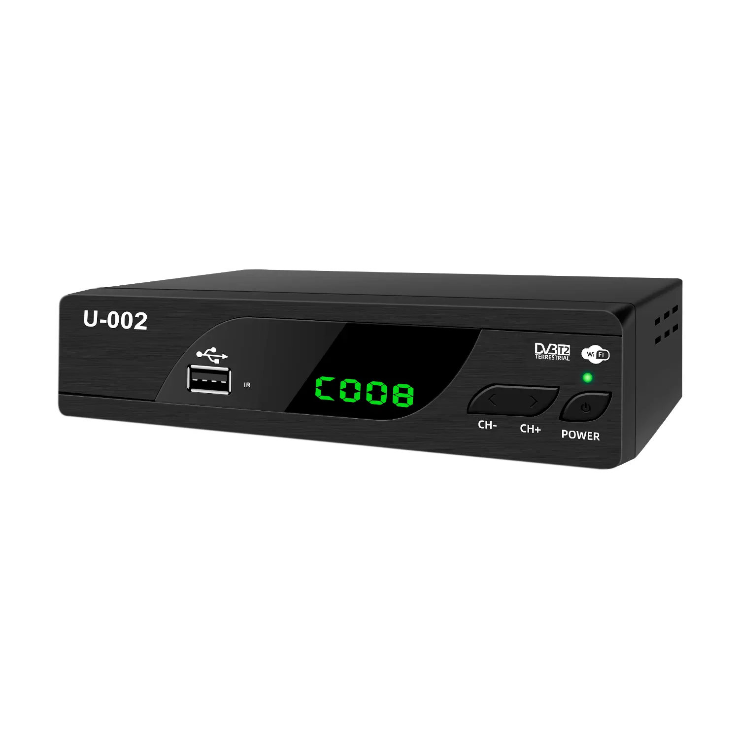 DVB-S2 DVB- T2 DVB-C Combo HD alıcısı STB DVBT2 WIFI anten ile