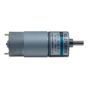 37GB555 <strong>DC</strong> Gear <strong>Motor</strong> 12v <strong>24v</strong> Adjustable Speed Can CW CCW High Torque Low Speed Mini Electric Geared <strong>Motor</strong> - Product Image 4