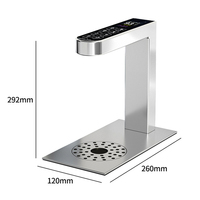 Chauffe-eau sous évier commercial avec robinet électrique pour café