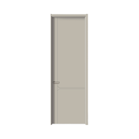 Porte latérale moderne en bois massif pour usage intérieur dans chambre, hôtel, maison, bureau