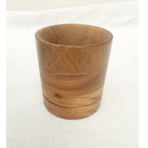 แก้วน้ำดื่มไม้ทำมือเป็นมิตรกับสิ่งแวดล้อมสำหรับใส่ชาไวน์ในบ้านโรงแรมร้านอาหารสินค้าขายดี - Product Image 3