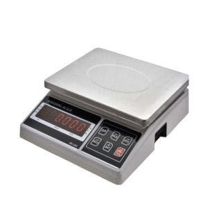 Báscula Electrónica Profesional de Pesaje y Conteo de 3 kg a 30 kg, Precisión de 0.1 g, Pantalla LED, Compatible con OEM/ODM, Alimentación CA/CC - Product Image 1