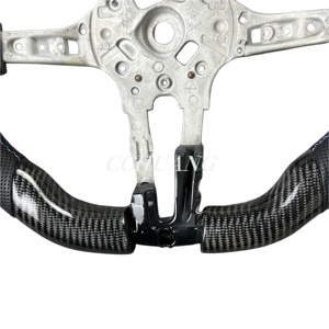 Tay lái bằng sợi carbon thực sự m hiệu suất tương thích với BMW F30 F31 F34 F35 F80 M3 3-Series mới tùy chỉnh tay lái - Product Image 6