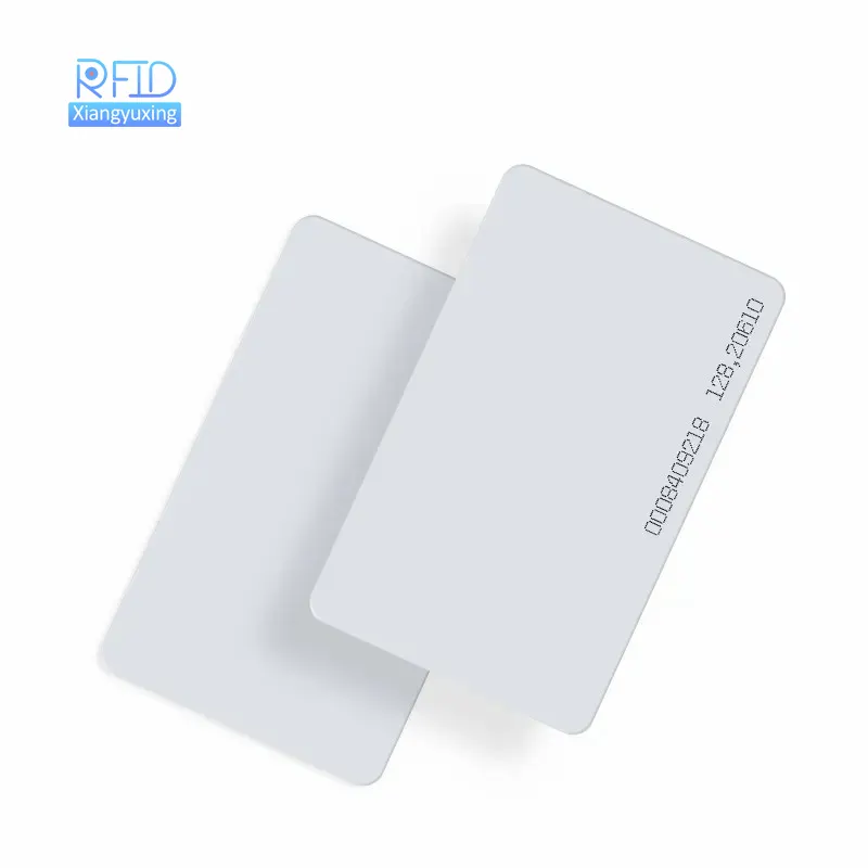 LF 125 khz HF 13.56 mhz UHF PVC Card Business Key Blank RFID NFC Card