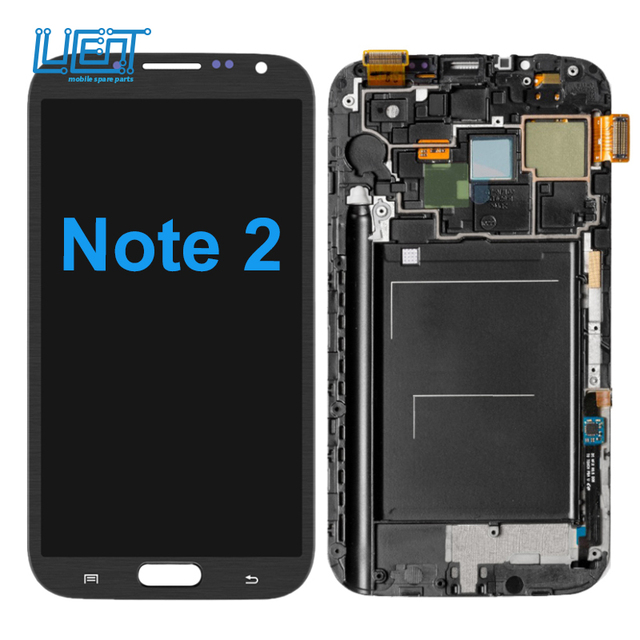 For Note 2 Lcd for Note 2 Screen Lcd for samsung Note 2 Display