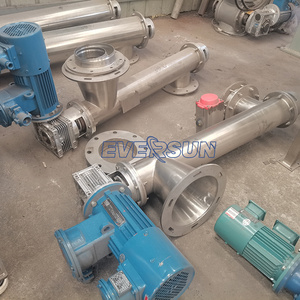 آلة تغذية معدات نقل حبوب الذرة من الفولاذ المقاوم للصدأ ، ناقل لولبي يو - Product Image 5