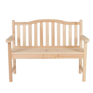 Custom Design Modern Simple Park Seating Outdoor Furniture Solid Wood <strong>Garden</strong> <strong>Bench</strong> - Product Image 5
