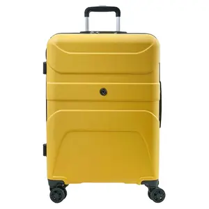 BSCI-Conjunto de maletas de Conwood de gama alta, Maleta de doble rueda ABS con cerradura TSA, conjunto de equipaje de viaje de clase media