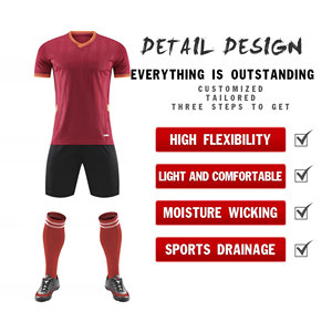 Großhandel 25-26 New Season Spot Custom High-End Thai Hochwertige Fußball uniformen zu niedrigen Preisen - Product Image 3