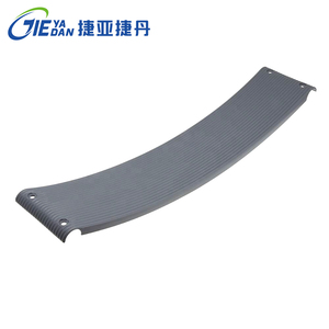 Ghế Nhà vệ sinh ghế nhựa phụ kiện ghế nhà vệ sinh cong backrest Bảng điều chỉnh màu xám - Product Image 2