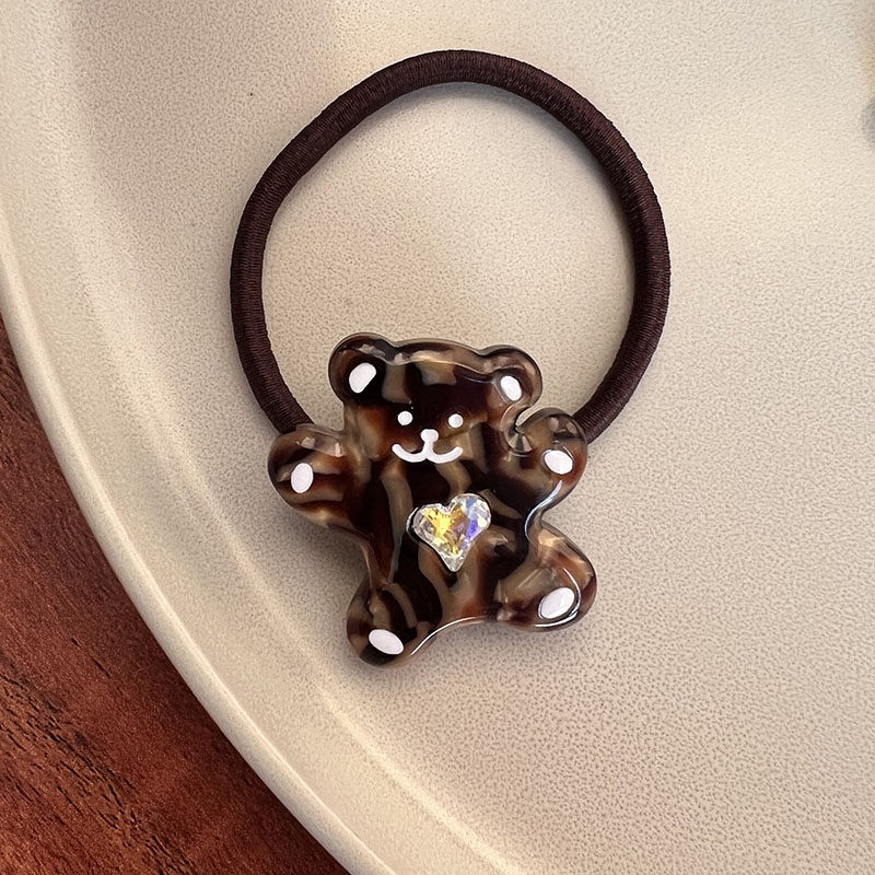 Brown floral fragments