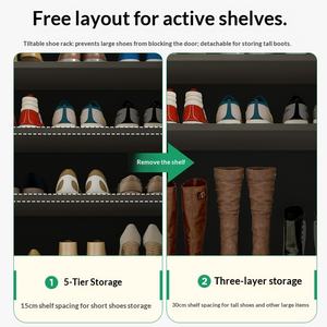 <span class=keywords><strong>Zapatero</strong></span> <span class=keywords><strong>de</strong></span> Madera Moderno y Sencillo <span class=keywords><strong>para</strong></span> la <span class=keywords><strong>Entrada</strong></span> del Hogar, <span class=keywords><strong>Zapatero</strong></span> Económico Integrado con el Pasillo y la <span class=keywords><strong>Entrada</strong></span> - Product Image 4