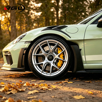 Rines de Aleación Forjados Personalizados de 18-26 Pulgadas, Rines de Lujo para Autos de Carreras, Rines Forjados para Porsche 911 Carrera RS