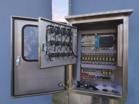Armoire de commande en acier, coffret de distribution électrique, panneau MCCB, tableau électrique, équipement de distribution d'énergie général pour atelier, 220V 380V IP54