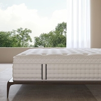 Matelas hybride Queen Size en mousse à mémoire de forme et ressorts ensachés, mousse de lit confortable avec un excellent soutien