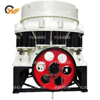 Trituradora de Cono de Resorte Serie PY de Alta Eficiencia para Mineral de Hierro y Manganeso, Marca Yuxiang, con Motor AC y Rodamientos Automáticos