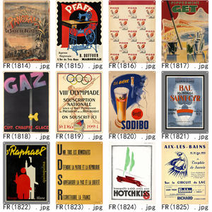 Kunden spezifische 30x40 CM Metalls child Schneller Versand UV-gedruckte Wand kunst für Home Restaurant Bunte Frankreich Weißblech gemalt nach Hause - Product Image 3