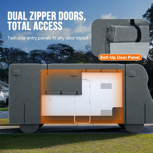 Heavy Duty 5 couches Protection contre la <span class=keywords><strong>neige</strong></span> RV couverture coupe-vent classe C camping-car avec des patchs de réparation adhésifs - Product Image 4