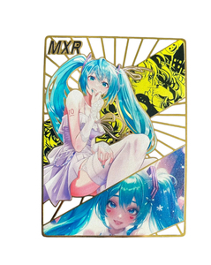 Cartes Waifu Goddess Story en Métal Doré Personnalisées 001/100, Cartes à Collectionner en Métal Doré Goddess Story, Cartes Anime en Métal de Collection - Product Image 2
