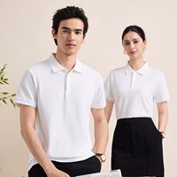 Polo de Direction Hôtelière OEM en Tissu Infroissable et Adapté aux Voyages
