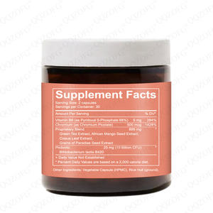 Toptan MB-1 takviyeler 60 sayım kapsül <span class=keywords><strong>Vitamin</strong></span> B6 krom tescilli probiyotik karışımı yetişkinler için optimize edilmiş metabolik yanık - Product Image 2