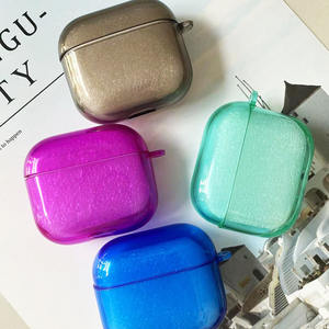 Meilleur Vente Écouteurs Cas Pour Apple <span class=keywords><strong>AirPods</strong></span> Pro 1 2 Mince Fluorescent Couleur Antichoc En Silicone Housse De Protection Souple TPU Cas - Product Image 3