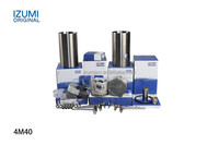 Kit de révision complet 4M40 4M40T avec roulements, segments de piston, jeu complet de joints et chemises pour moteur Mitsubishi PAJERO TRITON MK NM